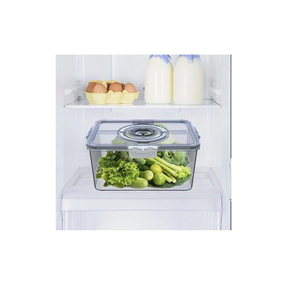 Large Airtight Bread Box w/ Lid & Handle Bread Storage Container Kitchen Counter